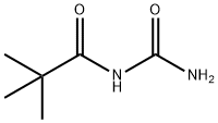 N-(aminocarbonyl)-2,2-dimethylpropionamide 구조식 이미지