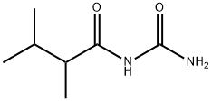 N-carbamoyl-2,3-dimethyl-butanamide Structure