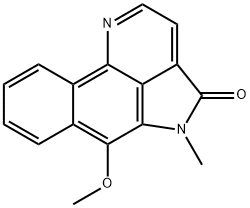 6-Methoxy-5-methylbenzo[h]pyrrolo[4,3,2-de]quinolin-4(5H)-one 구조식 이미지