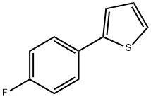  2-(4-Fluorophenyl)-thiophene 구조식 이미지