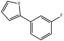 Thiophene, 2-(3-fluorophenyl)- Structure