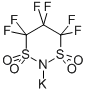1,1,2,2,3,3-HEXAFLUOROPROPANE-1,3-DISULFONIMIDE POTASSIUM SALT 구조식 이미지