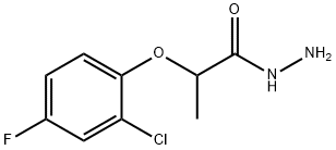2-(2-CHLORO-4-FLUOROPHENOXY)PROPANOHYDRAZIDE Structure