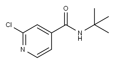 N-tert-Butyl-2-chloroisonicotinamide Structure