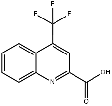 4-(Trifluoromethyl)quinoline-2-carboxylic acid Structure