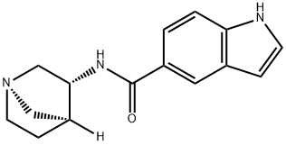 1H-Indole-5-carboxamide,N-(1R,3R,4S)-1-azabicyclo[2.2.1]hept-3-yl-(9CI) 구조식 이미지