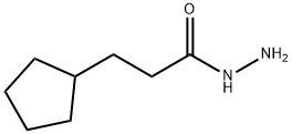 3-CYCLOPENTYLPROPANEHYDRAZIDE Structure