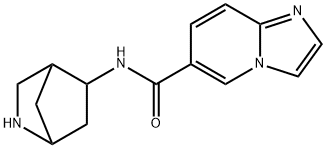 Imidazo[1,2-a]pyridine-6-carboxamide, N-2-azabicyclo[2.2.1]hept-5-yl- (9CI) Structure