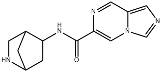 Imidazo[1,5-a]pyrazine-6-carboxamide, N-2-azabicyclo[2.2.1]hept-5-yl- (9CI) Structure