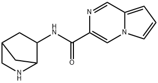 Pyrrolo[1,2-a]pyrazine-3-carboxamide, N-2-azabicyclo[2.2.1]hept-6-yl- (9CI) Structure