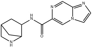 Imidazo[1,2-a]pyrazine-6-carboxamide, N-2-azabicyclo[2.2.1]hept-6-yl- (9CI) Structure