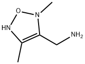 N,4-Dimethyl-1,2,5-oxadiazole-3-methanamine 구조식 이미지