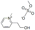 2-(2-hydroxyethyl)-1-methylpyridinium methyl sulphate  Structure