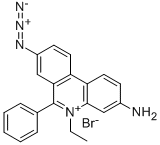 ETHIDIUM MONOAZIDE BROMIDE Structure