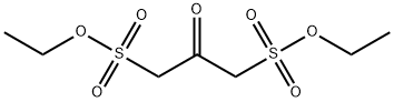 ACETONEDISULFONIC ACID DIETHYL ESTER Structure