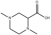 2-Piperazinecarboxylicacid,1,4-dimethyl-(9CI) Structure