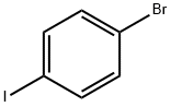 1-Bromo-4-iodobenzene 구조식 이미지