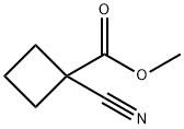 methyl 1-cyanocyclobutanecarboxylate Structure
