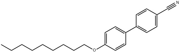 4'-(nonyloxy)[1,1'-biphenyl]-4-carbonitrile Structure