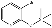 Pyridine, 3-bromo-2-[(trimethylsilyl)oxy]- (9CI) Structure