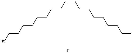 티타늄테트라키스[(Z)-octadec-9-enolate] 구조식 이미지