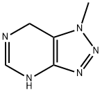 1H-1,2,3-Triazolo[4,5-d]pyrimidine, 6,7-dihydro-1-methyl- (9CI) Structure