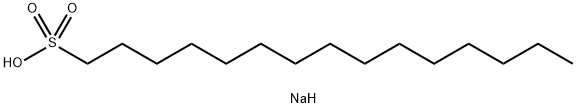 1-PENTADECANESULFONIC ACID SODIUM SALT Structure