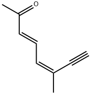 3,5-Octadien-7-yn-2-one, 6-methyl-, (E,Z)- (9CI) 구조식 이미지