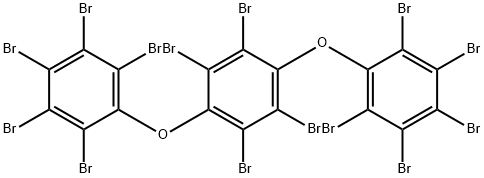 1,2,4,5-테트라브로모-3,6-비스(펜타브로모페녹시)벤젠 구조식 이미지