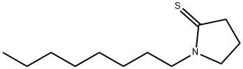 2-피롤리딘티온,1-옥틸- 구조식 이미지
