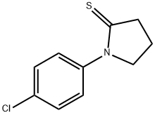 2-피롤리딘티온,1-(4-클로로페닐)- 구조식 이미지