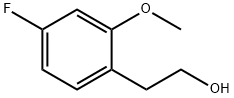 Benzeneethanol, 4-fluoro-2-methoxy- (9CI) Structure