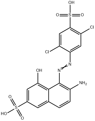 6-Amino-5-[(2,5-dichloro-4-sulfophenyl)azo]-4-hydroxy-2-naphthalenesulfonic acid Structure