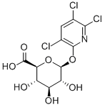 3,5,6-TRICHLORO-2-PYRIDINOL GLUCURONIDE Structure