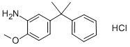 5-CUMYL-O-ANISIDINE HYDROCHLORIDE 구조식 이미지