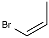 CIS-1-BROMO-1-PROPENE Structure
