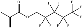 2,2,3,3,4,4,5,5,5-nonafluoropentyl methacrylate  Structure