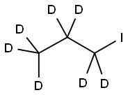 1-IODOPROPANE-D7 Structure
