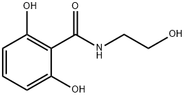 2,6-dihydroxy-N-(2-hydroxyethyl)benzamide Structure