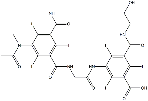 IOXAGLIC ACID (100 MG) Structure