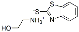 benzothiazole-2(3H)-thione, compound with 2-aminoethanol (1:1) 구조식 이미지