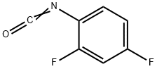 2,4-Difluorophenyl isocyanate 구조식 이미지