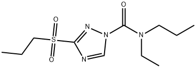 N-ethyl-N-propyl-3-propylsulfonyl-1,2,4-triazole-1-carboxamide Structure