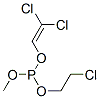 Phosphorous acid methyl 2-chloroethyl 2,2-dichloroethenyl ester Structure