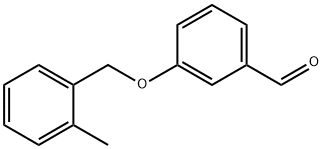 3-[(2-METHYLBENZYL)OXY]BENZALDEHYDE Structure