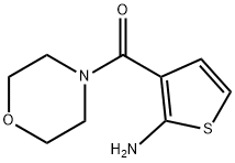 3-(morpholin-4-ylcarbonyl)thiophen-2-amine(SALTDATA: FREE) Structure