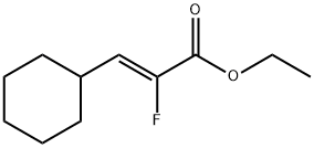 2-Propenoicacid,3-cyclohexyl-2-fluoro-,ethylester,(2Z)-(9CI) 구조식 이미지