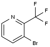 3-Bromo-2-trifluoromethylpyridine 구조식 이미지