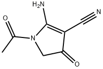 590374-61-1 1H-Pyrrole-3-carbonitrile, 1-acetyl-2-amino-4,5-dihydro-4-oxo- (9CI)