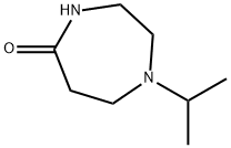 1-isopropyl-[1,4]diazepan-5-one Structure